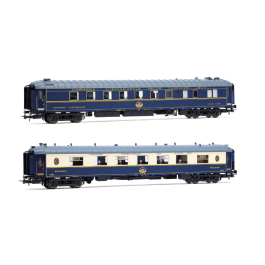 Rivarossi HR4428 - Set di 2 carrozze Milano–Napoli, CIWL | Artuffo