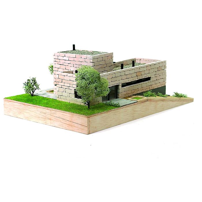 Domus Kits Modellino In Pietra Rustico – Scala 1:60, 2105 Pezzi – Da Costruire