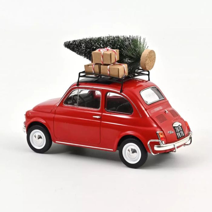 Norev 187779 - Fiat 500L 1968, rosso Natale | Artuffo Modellismo